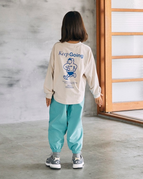 【ジェネレーター】Keep Going L/S Tシャツ / サンド