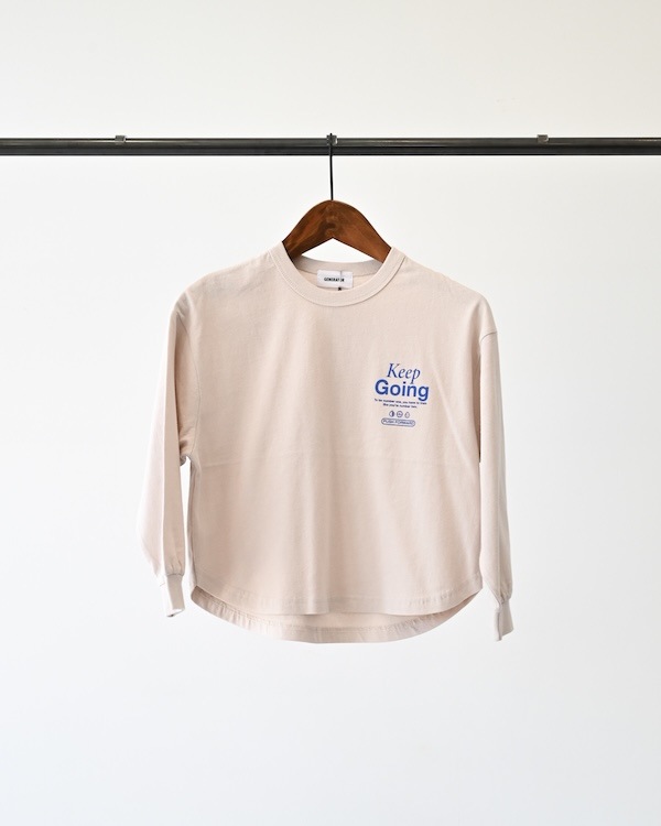 【ジェネレーター】Keep Going L/S Tシャツ / サンド