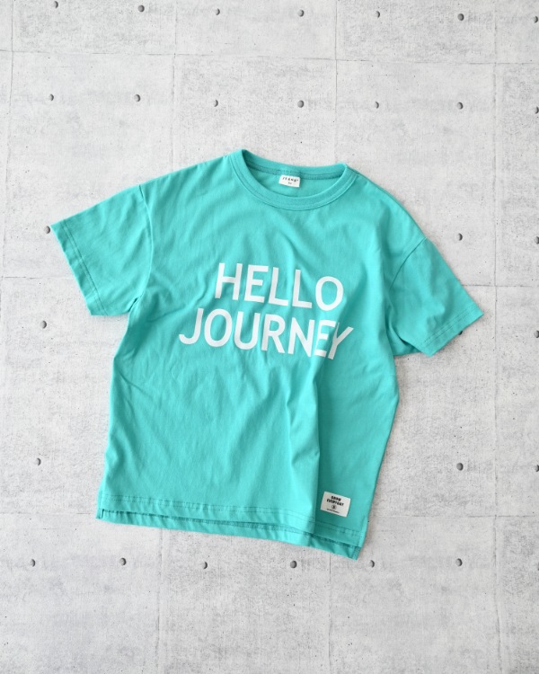 【ジーンズベー】HELLO JOURNEY Tシャツ / ブルー