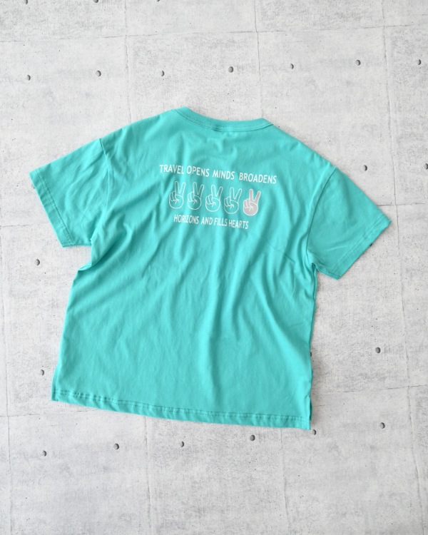 【ジーンズベー】HELLO JOURNEY Tシャツ / ブルー