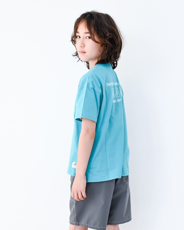 【ジーンズベー】HELLO JOURNEY Tシャツ / ブルー