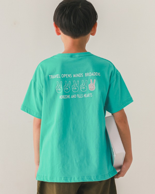 【ジーンズベー】HELLO JOURNEY Tシャツ / ブルー