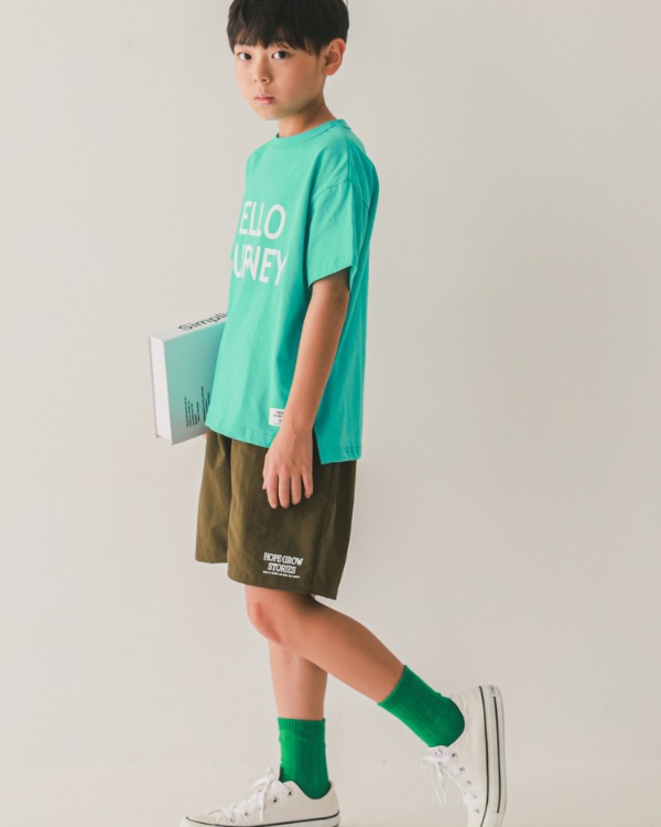 【ジーンズベー】HELLO JOURNEY Tシャツ / ブルー