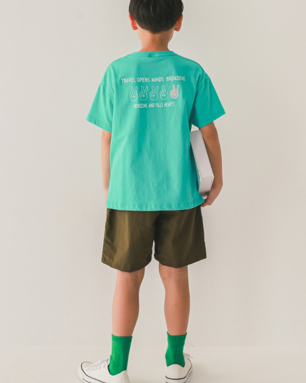 【ジーンズベー】HELLO JOURNEY Tシャツ / ブルー