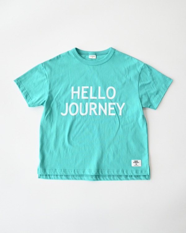 【ジーンズベー】HELLO JOURNEY Tシャツ / ブルー