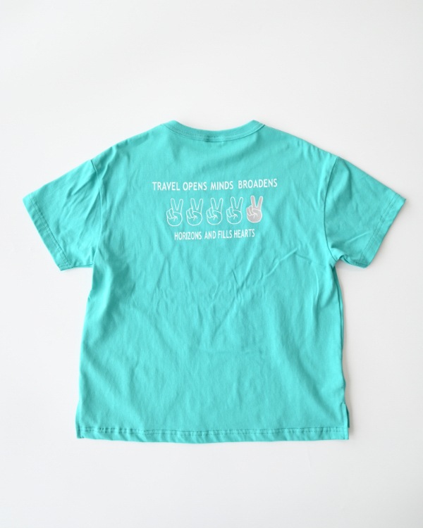 【ジーンズベー】HELLO JOURNEY Tシャツ / ブルー