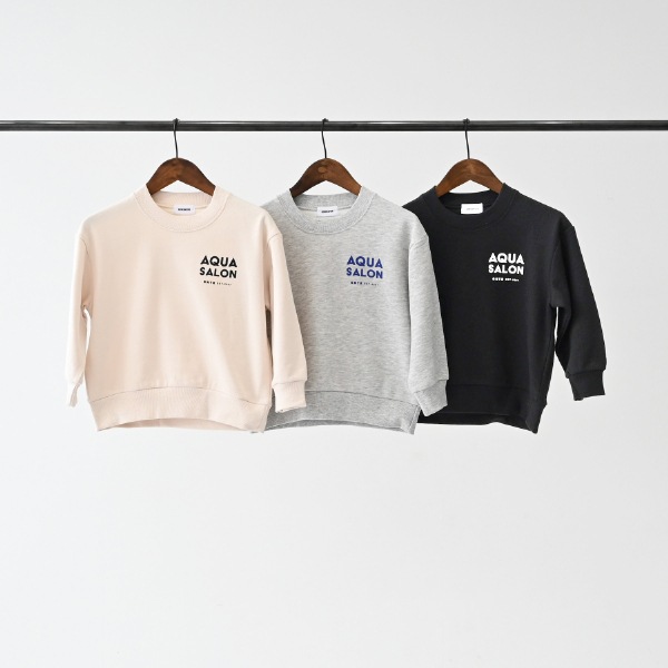 【25FW】AQUASALON トレーナー / 杢グレー