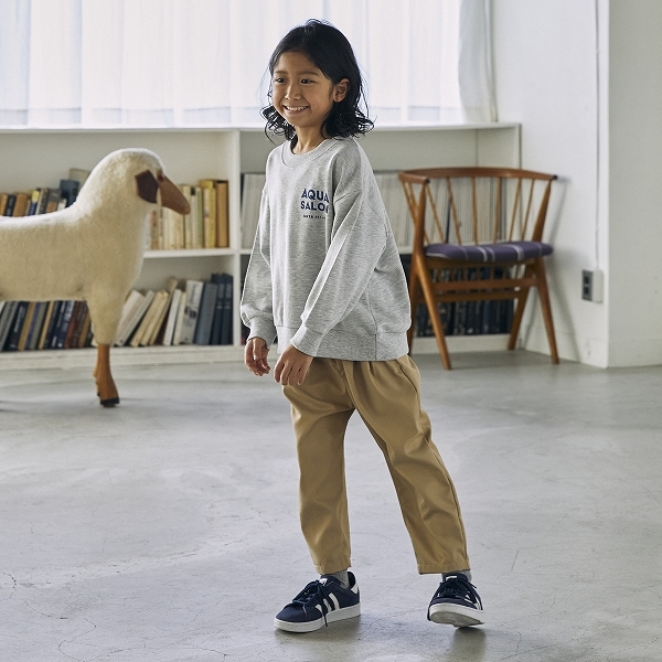 【25FW】AQUASALON トレーナー / 杢グレー