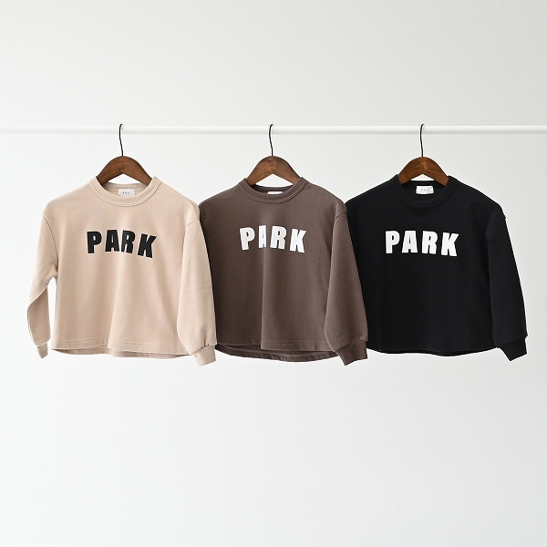 【25FW】PARK トレーナー / ブラック