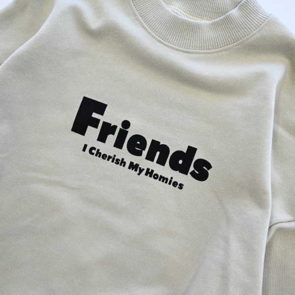 【25FW】FRIENDS トレーナー / サンド