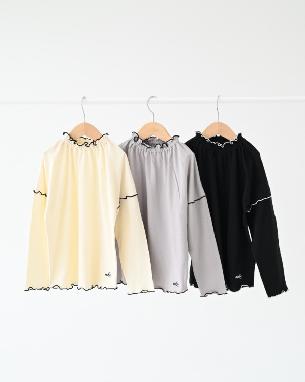 【エヌエイチティー】メローロングTシャツ / アイボリー