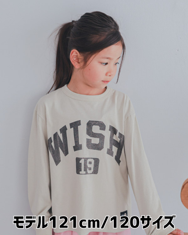 【ゼロスタンダード】WISHロングTシャツ / アイボリー