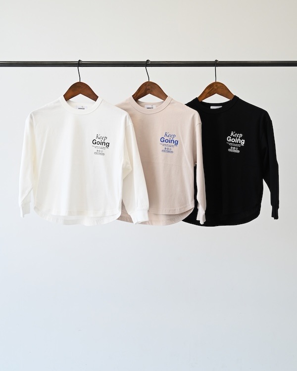 【ジェネレーター】Keep Going L/S Tシャツ / ブラック