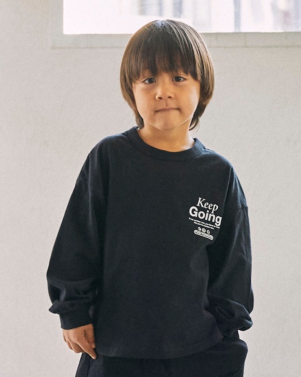 【ジェネレーター】Keep Going L/S Tシャツ / ブラック