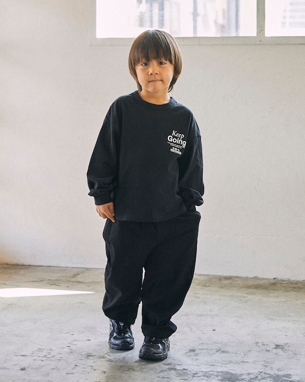 【ジェネレーター】Keep Going L/S Tシャツ / ブラック