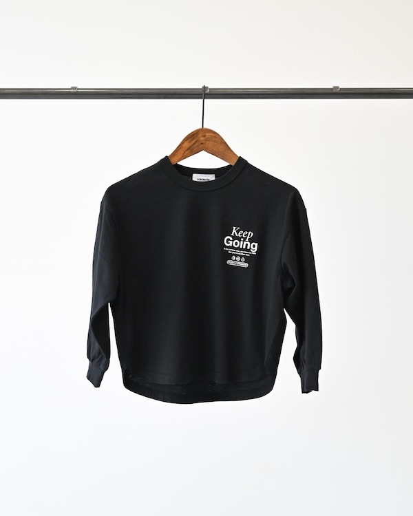 【ジェネレーター】Keep Going L/S Tシャツ / ブラック