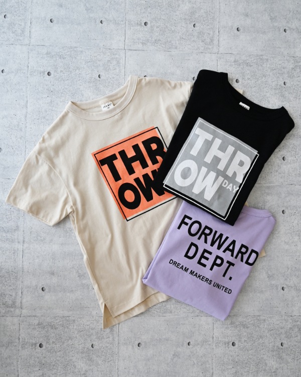 【ジーンズベー】THROW Tシャツ / アイボリー
