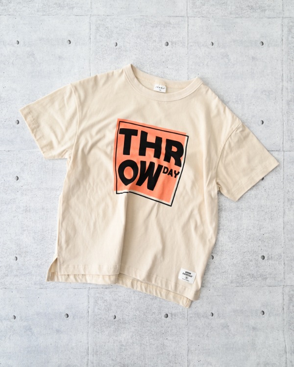 【ジーンズベー】THROW Tシャツ / アイボリー