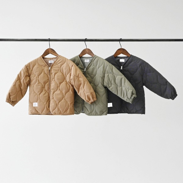 【25FW】キルティングジャケット / カーキ