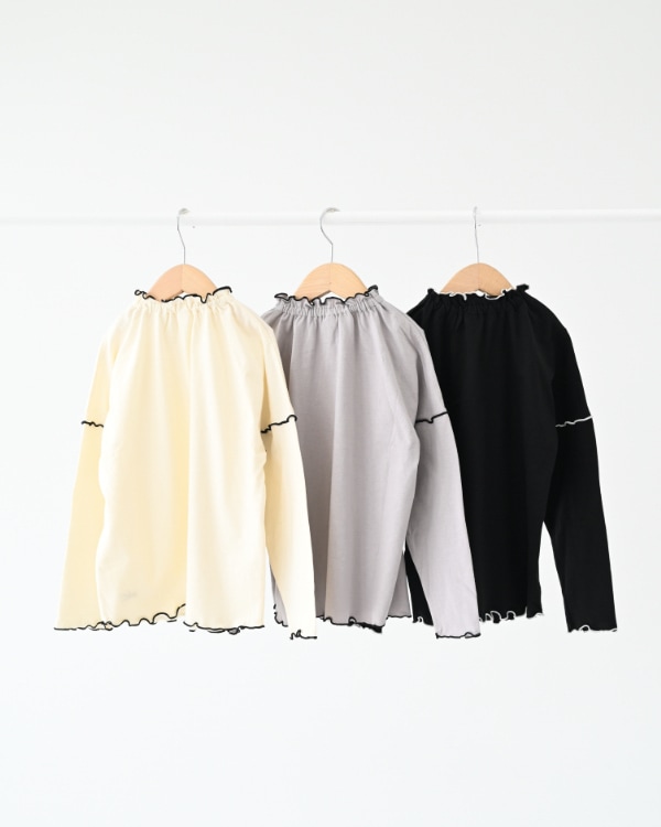 【エヌエイチティー】メローロングＴシャツ / グレー