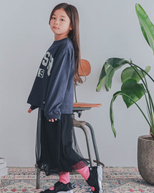 【ゼロスタンダード】WISHロングTシャツ / ネイビー