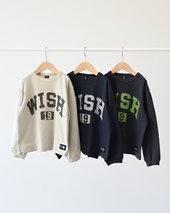 【ゼロスタンダード】WISHロングTシャツ / ネイビー