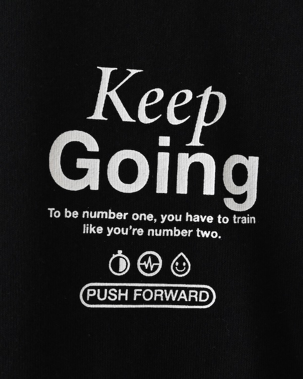 【ジェネレーター】Keep Going L/S Tシャツ / ホワイト