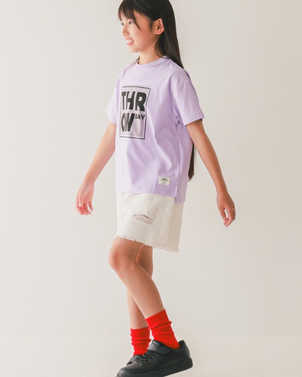 【ジーンズベー】THROW Tシャツ / パープル
