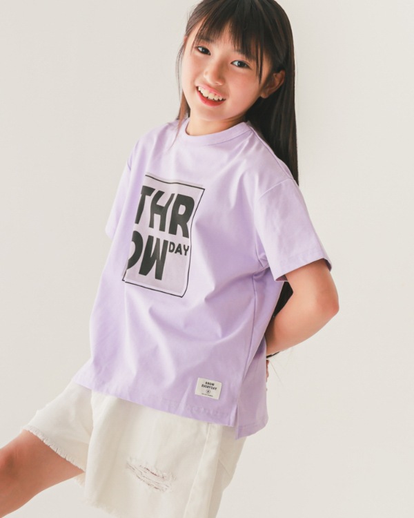 【ジーンズベー】THROW Tシャツ / パープル