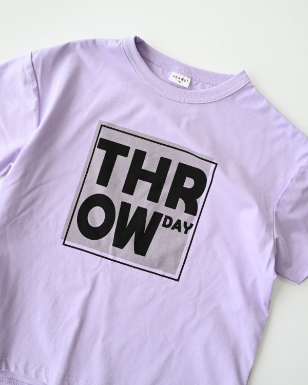【ジーンズベー】THROW Tシャツ / パープル