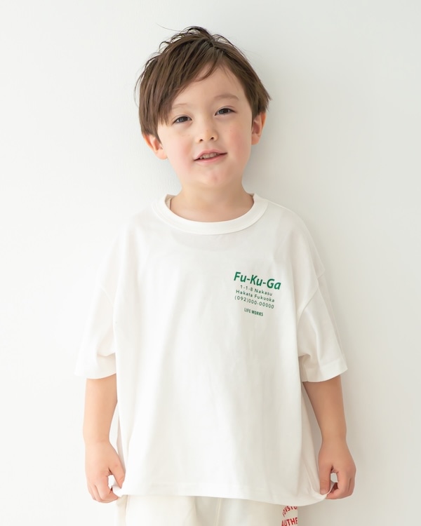 【フォブ】屋台 Tシャツ / ホワイト  