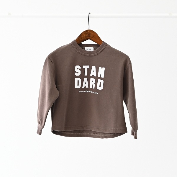 【25FW】STANDARD トレーナー / アッシュブラウン