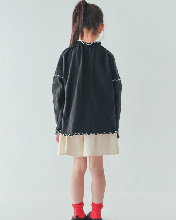 【エヌエイチティー】メローロングＴシャツ / ブラック