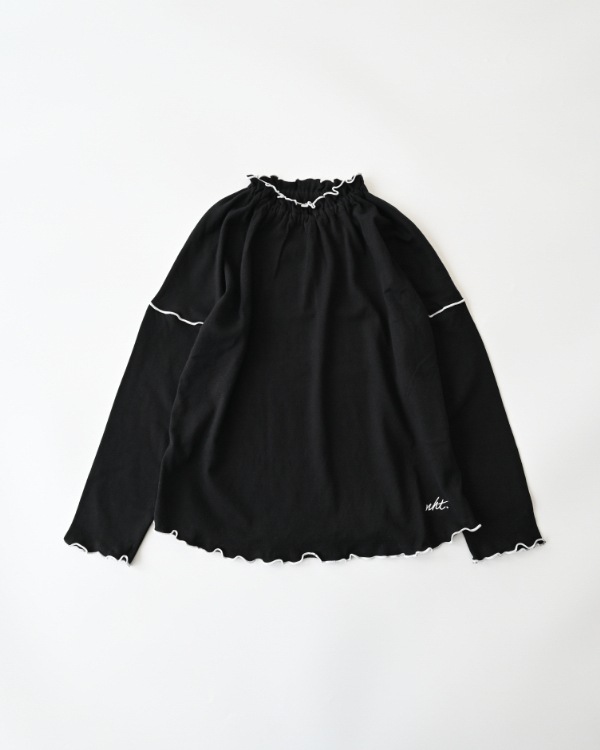 【エヌエイチティー】メローロングＴシャツ / ブラック