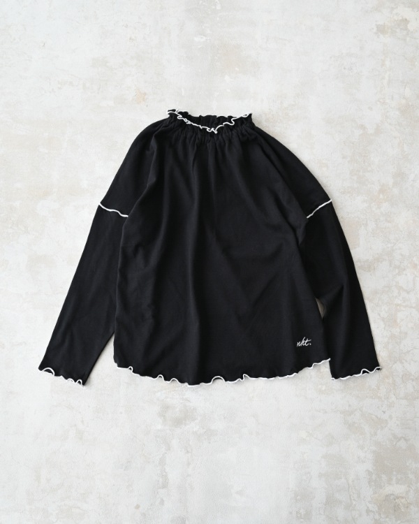 【エヌエイチティー】メローロングＴシャツ / ブラック