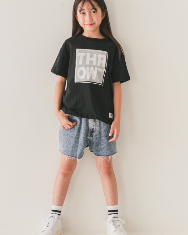 【ジーンズベー】THROW Tシャツ / ブラック
