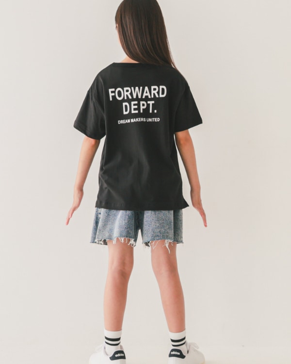 【ジーンズベー】THROW Tシャツ / ブラック