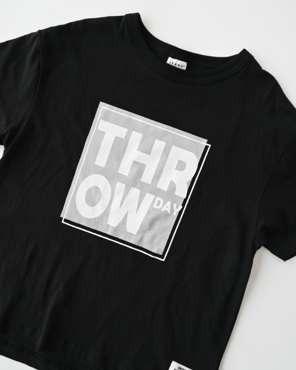【ジーンズベー】THROW Tシャツ / ブラック