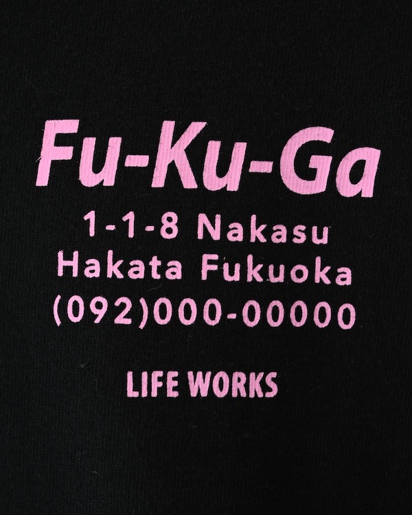 【フォブ】屋台 Tシャツ / チャコールグレー  