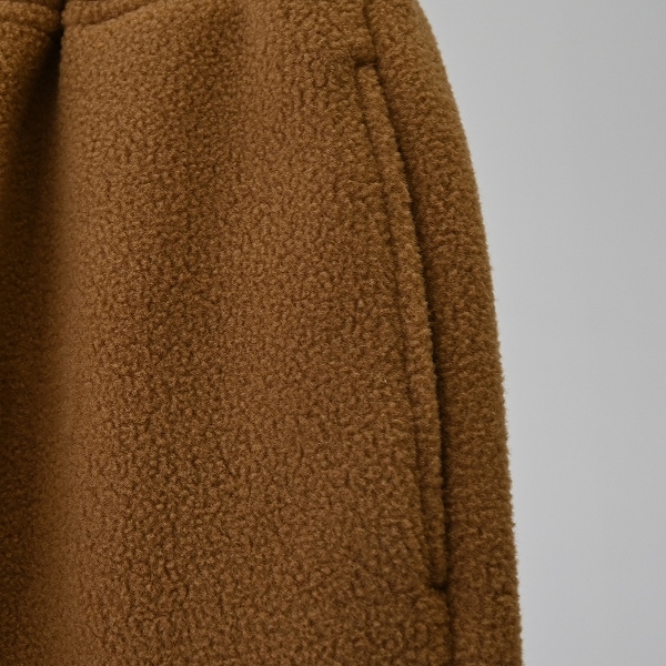 【25FW】フリースロングパンツ / キャメル