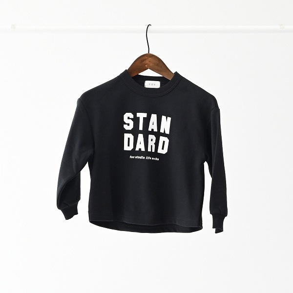【25FW】STANDARD トレーナー / ブラック