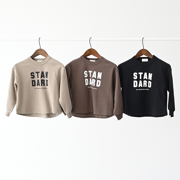 【25FW】STANDARD トレーナー / ブラック