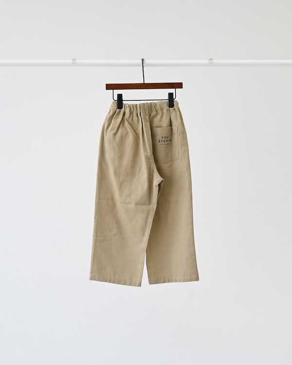 【フォブ】イージーパンツ / チャコールグレー