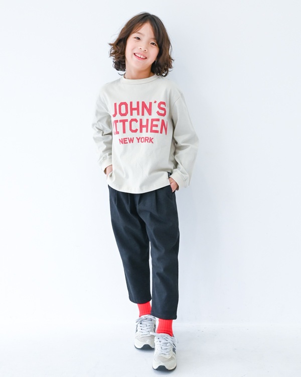 【ゼロスタンダード】JOHN'SロングＴシャツ / アイボリー