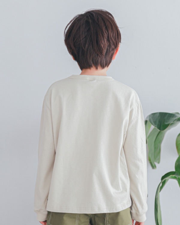 【26PS】JOHN'SロングＴシャツ / アイボリー