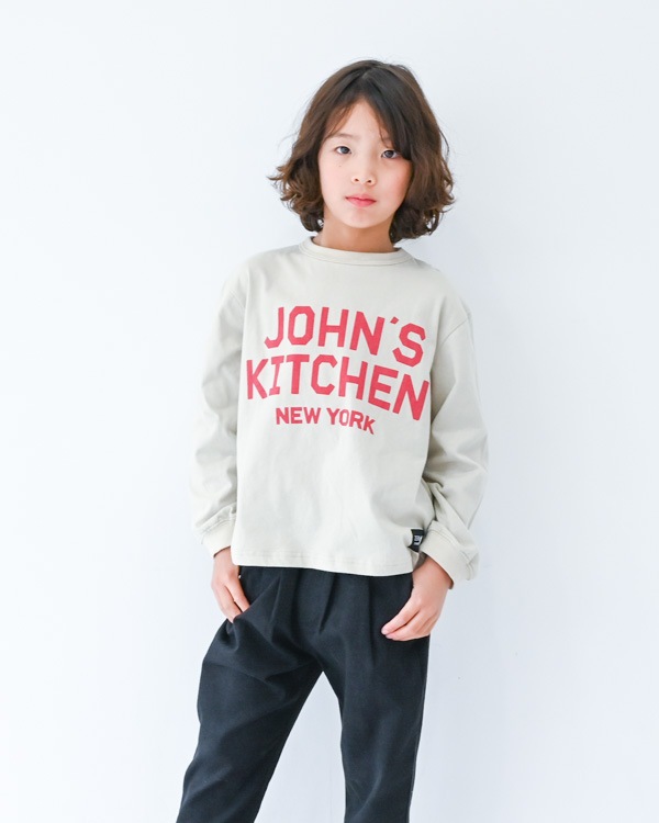 【ゼロスタンダード】JOHN'SロングＴシャツ / アイボリー