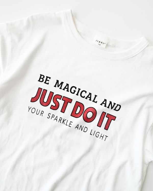 【ジーンズベー】JUST DO IT Tシャツ / オフホワイト