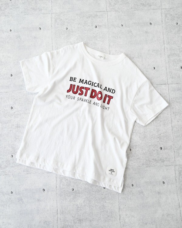 【ジーンズベー】JUST DO IT Tシャツ / オフホワイト