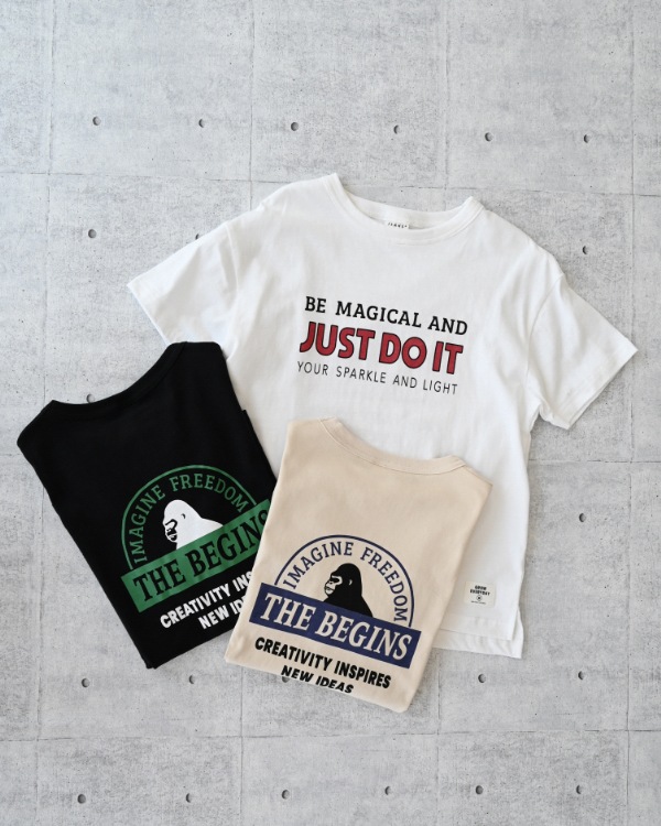 【ジーンズベー】JUST DO IT Tシャツ / オフホワイト