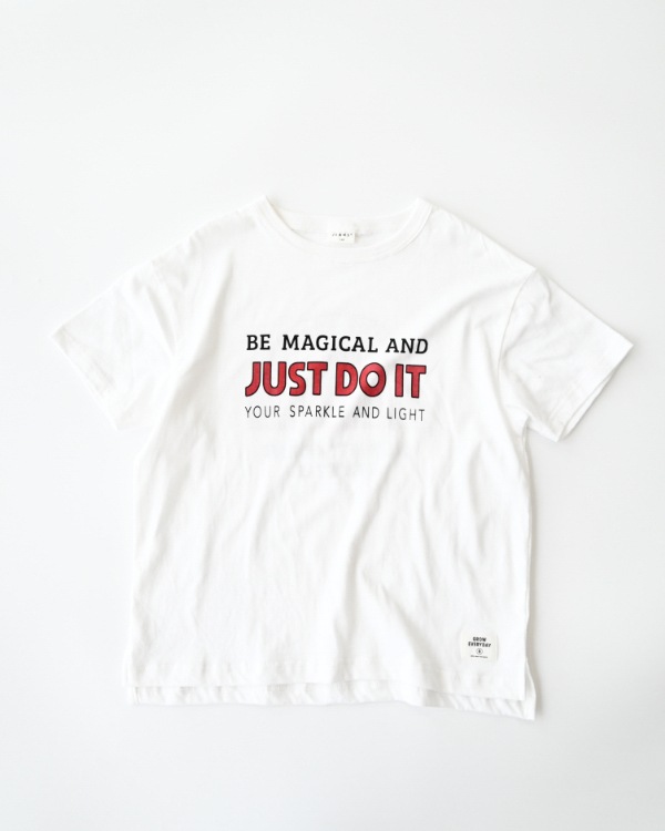 【ジーンズベー】JUST DO IT Tシャツ / オフホワイト